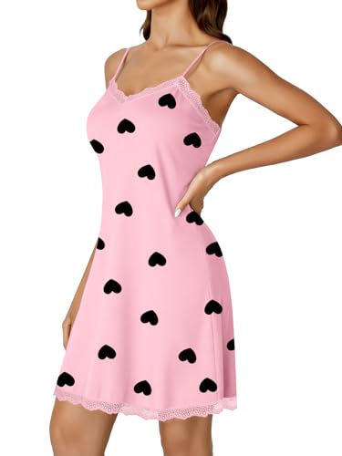 Image of Women's Sexy Lace V Neck Nightgown