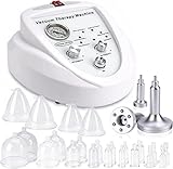 Titoe Vacuum Therapy Machine, Multifunction Back Vacuum Cupping Set 0-75Cmgh Vacuum Cupping Massager with 30 Vacuum Cups and 3 Metal Guasha Head