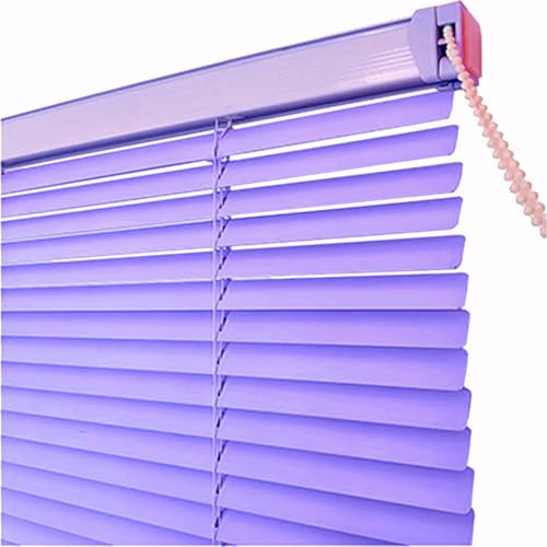 Horizontal Window Blinds for Indoor Windows, Aluminium Mini Blinds Cordless
