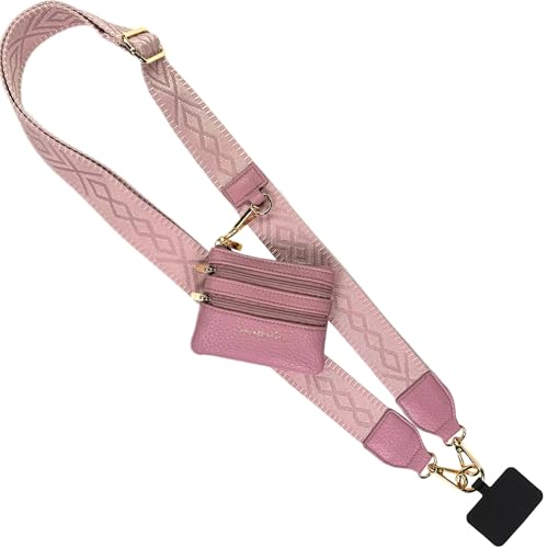 Original Clip and Go phone strap crossbody with zipper wallet