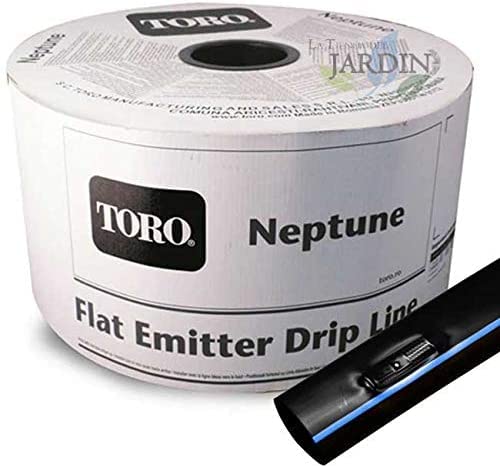 Suinga. 2600 m nastro GOTEO 16 mm irrigazione 15 cm. Spessore della parete 8 mill. GOTEROS Ciascuna 15 cm. Tubo piatto con portata 1,08 litri all'ora