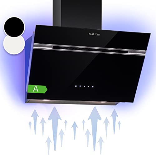 Klarstein Alina Angled Cappa Aspirante 60 cm, Cappa Cucina con Aspirazione Smart, Con Filtro per...