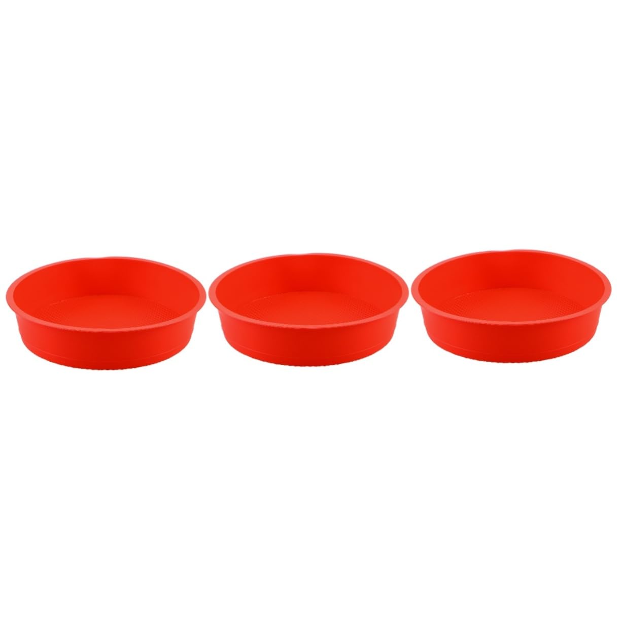 UPKOCH Teglia Torta Teglie Da Forno 3 Pz Bistecchiera Antiaderente Cupcake in Silicone Teglia Per Torte Anti-aderente Stampo Da Forno Teglia Antiaderente Teglia Forno