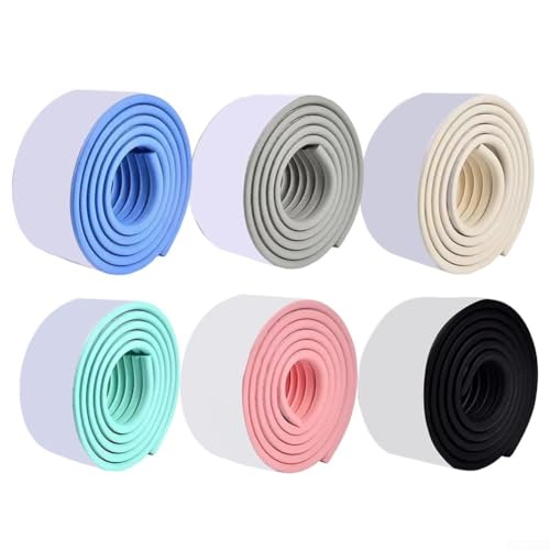 Caswynlife Tapis d'échelle de lit superposé en mousse auto-adhésive pour la sécurité des enfants, bandes de protection anti-collision pour meubles, rembourrage en PVC facile à nettoyer, 200 x 7,6 cm – vue 6
