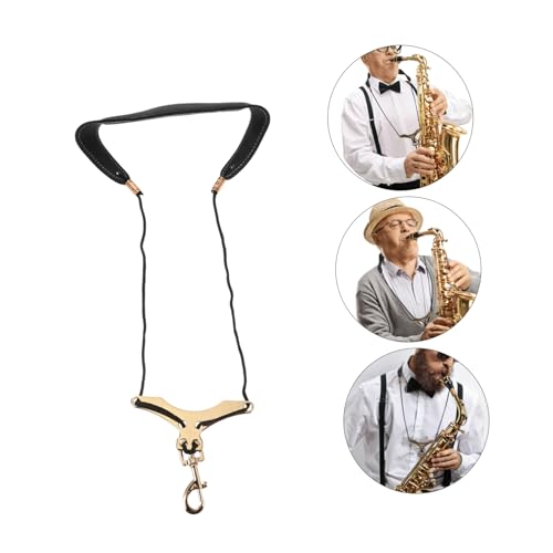 CORHAD Saxophone Neck Strap with Padded Support Breathable for Alto Tenor Soprano Saxophones Music Accessory for Comfort and Performance
