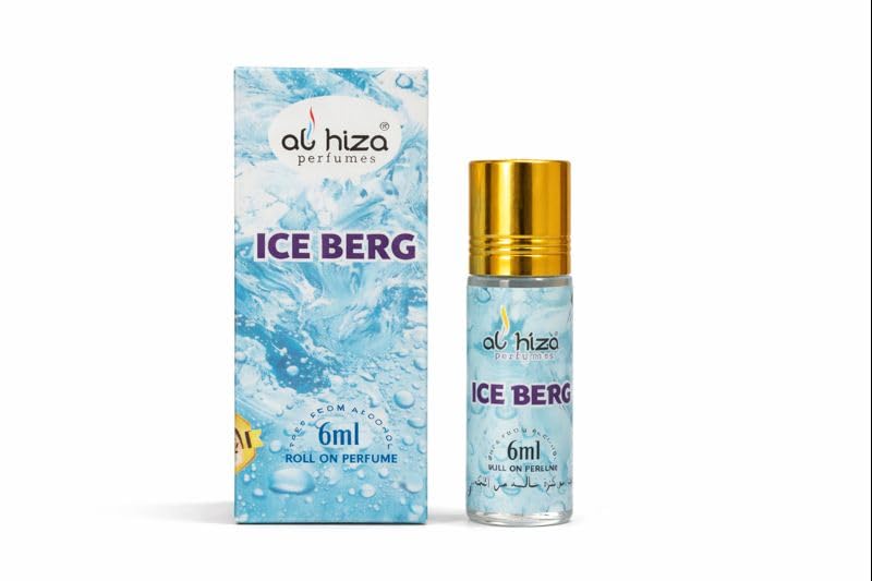 AL IZA ICE BERG - UNISEX ATTAR ROLL - ON PERFUME (6ML)
