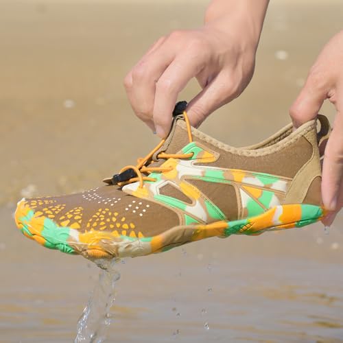 Image of Hike Barefoot Shoes for Women Men Breathable & Non-Slip Athletic Footwear Wide Toe Water Shoes,Designed for Walking,Running&Swimming
