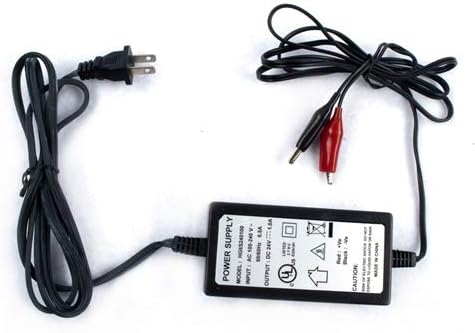 ALEKO LM135 24V Adapter/Battery Charger for Solar Powered Gate Opener