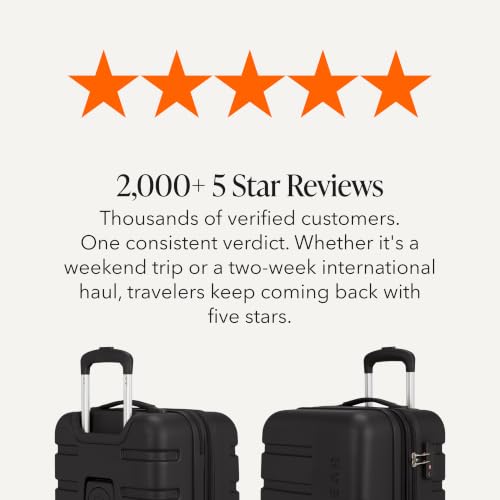 SWISSGEAR Signature Hardside Expandable Carry-On Spinner & Mini Weekender Tote Set, ABS Construction, TSA-Friendly Lock, Black, 2-Piece Set (19-Inch/Mini Weekender Tote) - image 9