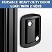 RecPro RV Rounded Entry Door with Screen & Lock | Tempered Glass | Rubber Seals (26