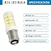 SCNNC Nähmaschinenbirne Bajonett B15d 5W, 220-240V, Nicht Dimmbar, 500LM Kaltweiß 6000K, Äquivalente 40W Glühlampe, B15 für Nähmaschine, Kronleuchter, Dunstabzugshaube, 2er Pack