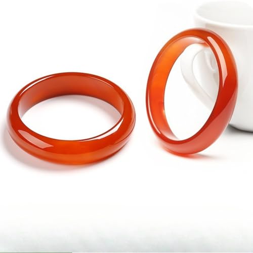 Brazilian Agate Gemstone bangle, Genuine and Exquisite Red Nanhong, Great for a Mom Christmas Gift4
