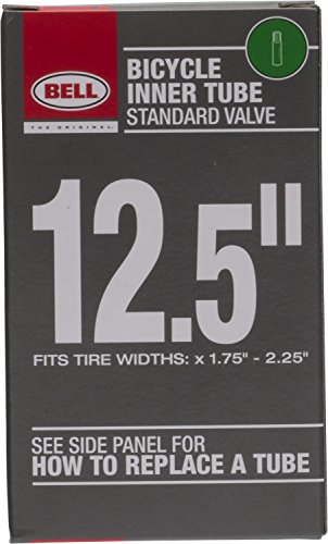 Bell 12-1/2-Inch Universal Inner Tube, Width Fit Range 1.75-Inch to 2.25-Inch, Black