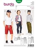 Herkunftsland: Deutschland Burda Schnittmuster Kids 9354 Hose, Papier, weiß, 19 x 14 x 0,5 cm