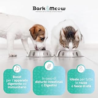 FlorActive Fermenti Probiotici per cani e gatti 1,4 miliardi UFC. Favorisce l'equilibrio intestinale e ristabilisce la flora batterica. Con Prebiotici FOS e MOS. 30 Compresse