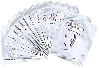 50 Pairs Eye Gel Pads, Lint Free Eyelash Patches, Under Eye Gel Pads for Pro Salon and Individual Eyelash Extension