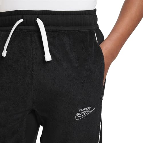 Nike Sportswear Big Kids Joggers Size - Large Black/White3