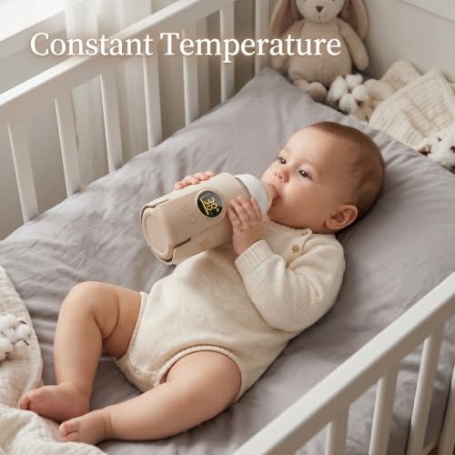 Luocute Cordless Baby Bottle Warmer, Constant Temperature - Image 3