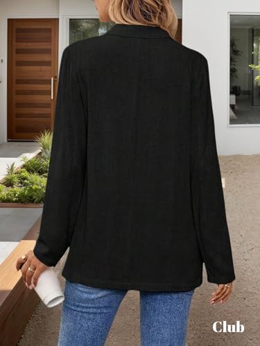 Mina Self 2025 Linen Blazers for Women Business Casual Long Sleeve Lapel Open Front Suit Jacket Work Blazer with Pockets2