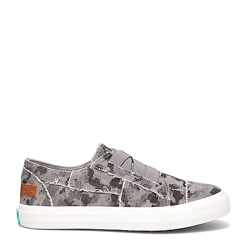 Blowfish Malibu Marley - Shoes for Women - Canvas Upper - Rubber Outsole - Cushioned Fabric Footbed Dark Gray Peppercorn Camo 6 M2