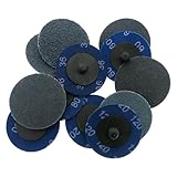 12pcs 2 pouces 50mm Bleu Disque de Ponçage de Couple en Spirale Disque de Serrure de Roue ...