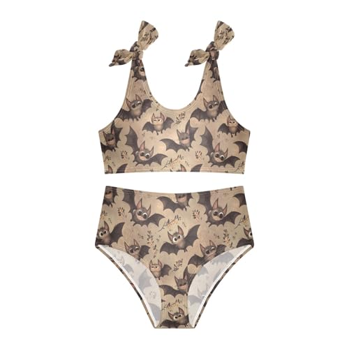 KLL Girls Swimsuit Bikini Set Cute Toddler Swim Suit for Girls with Adjustable Strap3