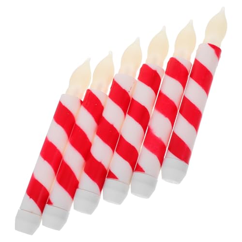 Velas sin llama parpadeantes que solucionan el peligro de fuego en decoración