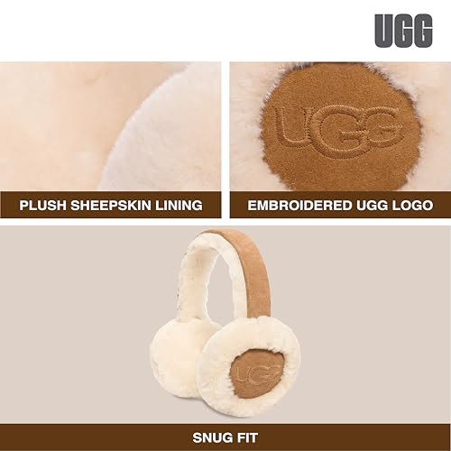 UGG Women's Embroidered Logo Earmuff - Image 8