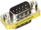DB9 Male/Female Mini Gender Changer (Coupler)