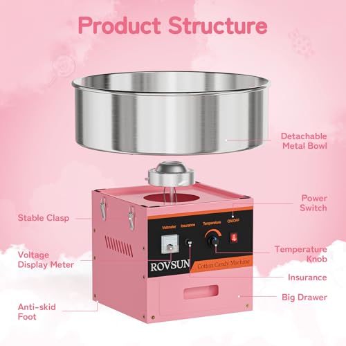 Commercial Candy Floss Machine Cart