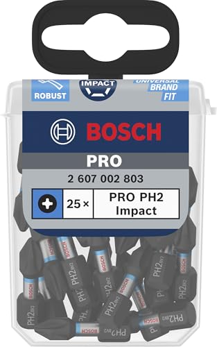 Miniatura 2 de Bosch - Atornillar Impacto Caja Tic-Tac 25 Puntas Impact Ph2 25mm