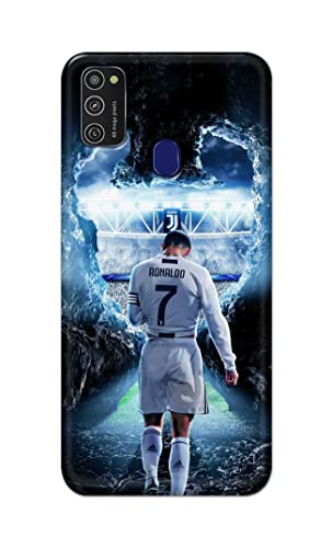 Image of Printed Hard Back Cover Case for Samsung Galaxy M21 | Samsung M21 2021 Edition Back Cover (Footbal Legend) -702