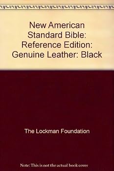 New American Standard Bible: Reference Edition: Genuine Leather: Black