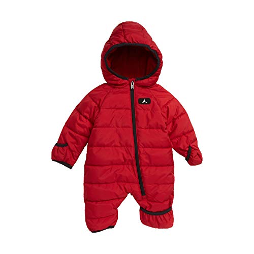 Jordan Baby`s Jumpman Puffer Snowsuit (Gym Red(556578-R78)/Black, 3 Months)