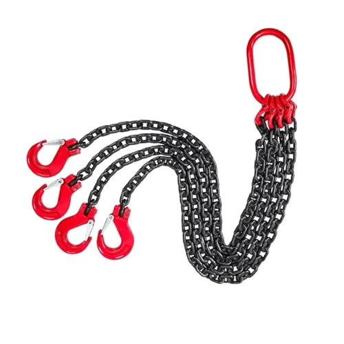 Grade 80 Alloy Steel Lifting Chain Sling with Hooks for Industrial Hoist and Crane Applications