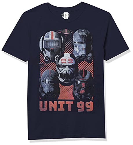 T-shirt Star Wars Bad Batch Unit 99 cadeau garçon XL bleu marine pour anniversaire