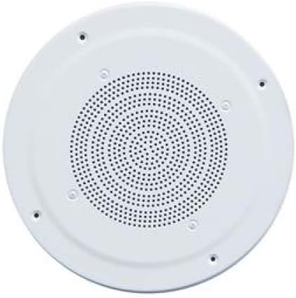 Speco G86TG 8in 70/25V Classic Grille in-Ceiling Speaker Kit