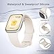 Yoohoo Kompatibel mit Apple Watch Armband 41mm 40mm 42mm 46mm 45mm 44mm 38mm 49mm,Weiches Silikon Sport Ersatz Armbänder Kompatibel mit iWatch SE Series 10 9 8 7 6 5 4 3 2 1 Ultra Herren Damen