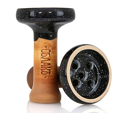 Oblako Shishakopf Killer Bowl - Mehrloch Tonkopf für Wasserpfeifen, edles Design & hochwertige Verarbeitung, perfekte…