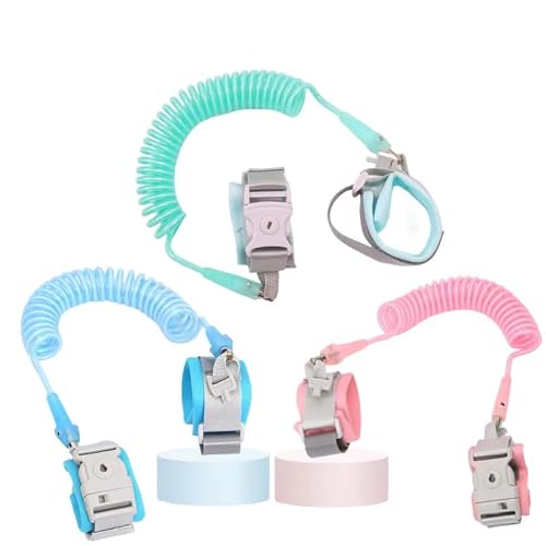 THAR Harnais de sécurité enfant 2M - Dragonne avec serrure (Bleu) – vue 2