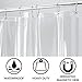 mDesign Vinyl Waterproof Shower Curtain Liner - 96