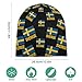 Sverige Sweden Swedish Flag Novelty Beanie Hat Funny Skull Cap Winter Warm Cuffed Pullover Sleep Hats Gifts Unisex