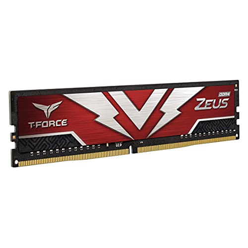 TEAMGROUP T-Force Zeus DDR4 32GB (2x16GB) 2666MHz (PC4-21300) CL19 Desktop Memory Module Ram - TTZD432G2666HC19DC01