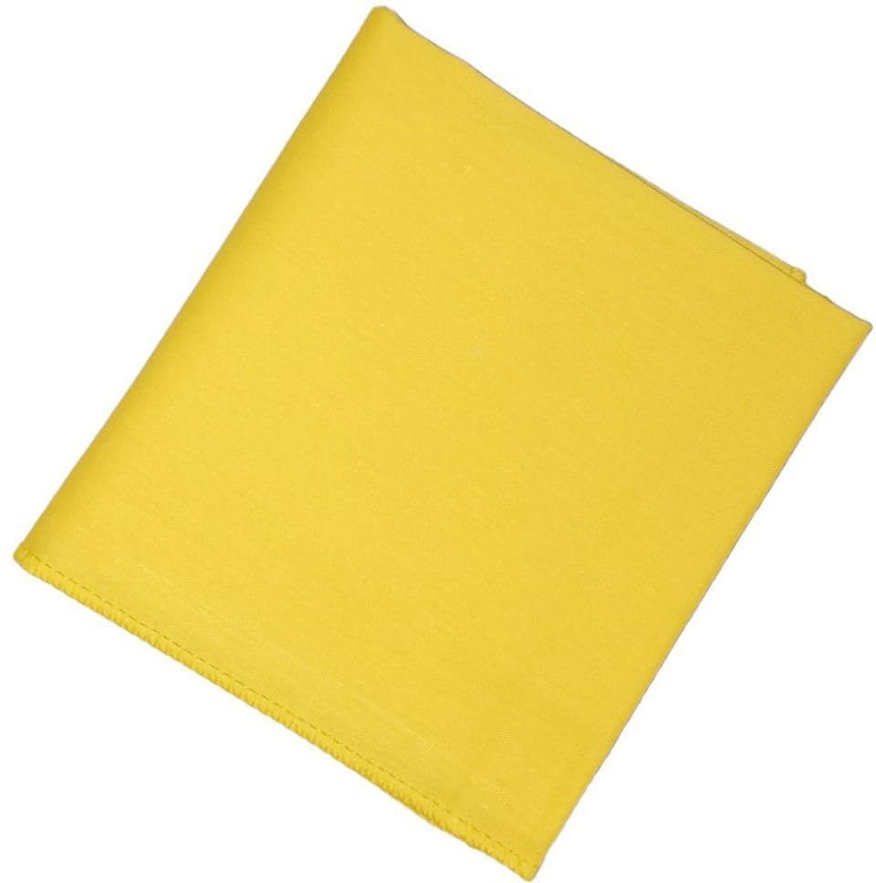 Cotton Handkerchief for Men and Boys, Green and Yellow, Pack of 12-picture-33