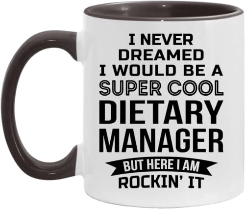 Dietary Manager New Job Novelty Ceramic Coffee Mug, 11oz