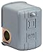 Square D Schneider 9013FSG42J16TZ22 Air-Pump Pressure Switch, NEMA 1, 8-20 psi Pressure Setting, 20-65 psi Cut-Out, 6-20 psi Adjustable Differential, 1/2" Conduit Bushing, 1/2" LH Thread, Black Cover