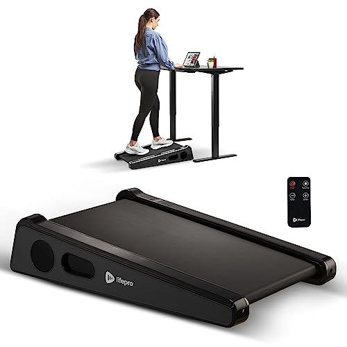Lifepro Portable 30In Walking Pad Under Desk Mini Treadmill, Under Desk Small Work Desk Compact Mini Treadmill - Max Speed 3 Mph, 220 Lbs Max Weight, Home & Office Mini Walking Pad Treadmill #TOP18