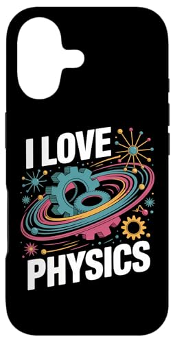 I Love Physics Gears And Atoms���D�� �X�}�z�P�[�X iPhone 17 �p