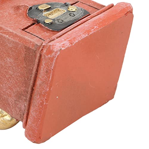 Conjunto de instrumentos musicais para casa de bonecas em miniatura OKJHFD, mini fonógrafo para casa