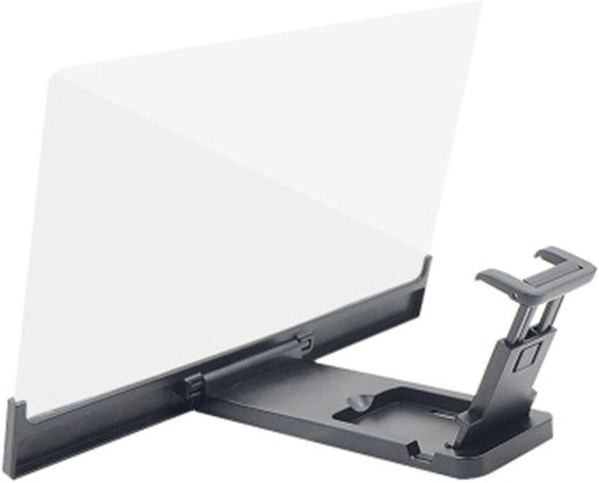 Smartphone Screen Magnifier, 12 Inch Folding Portable Eye Protection Phone Enlarger Amplifier Stand - for Watching Videos/Movies/Gaming